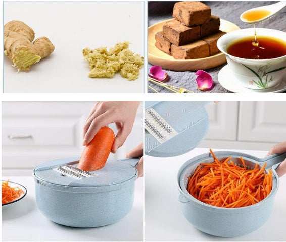 8 In 1 Mandoline Slicer Vegetable Cutter