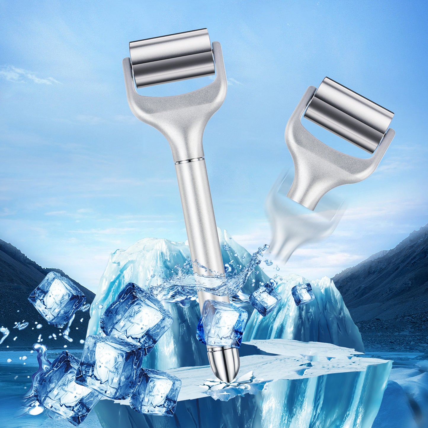 Roller Ice Applicator For Home Facial Beauty
