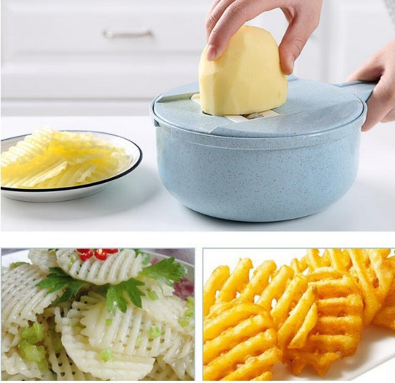 8 In 1 Mandoline Slicer Vegetable Cutter