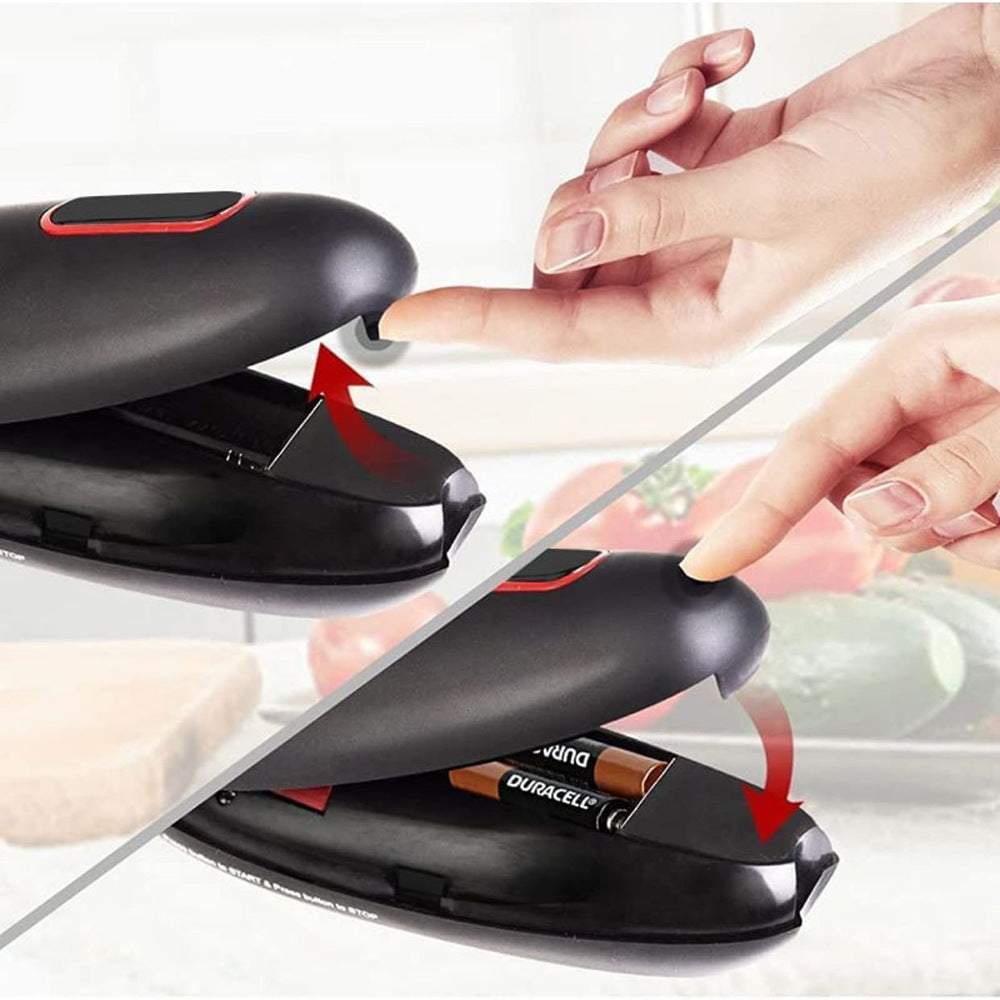 Electric Can Opener And Opening Opener Tool Gadgets